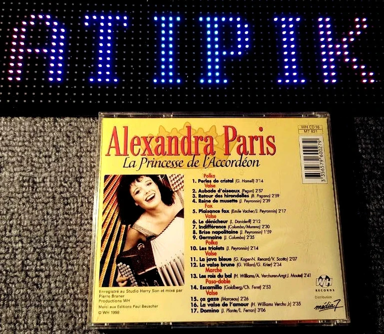🪗 Alexandra Paris - A Princesa do Acordeão - 17 Títulos Musette 💃 – photo 2